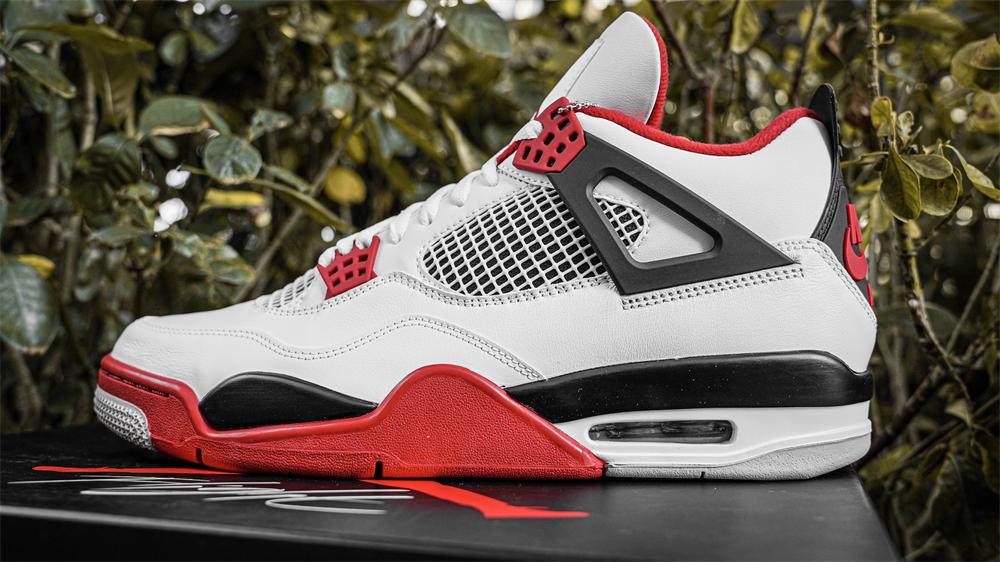 PK God Air Jordan 4 Fire Red retail materials ready to ship